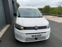 Used VW Caddy Pro 102 HP (75 kW) 2021 White MPV