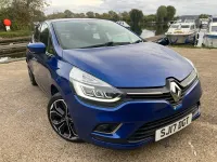 Used Renault Clio Dynamique 2017 Blue Hatchback