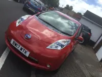 Used Nissan Leaf Tekna 80 kW (109 HP) 2017 Red Hatchback