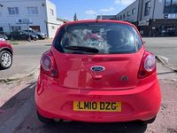 Used Ford Ka 69 HP (50 kW) 2010 Red Hatchback