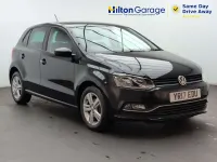 Used VW Polo Edition 90 HP (66 kW) 2017 Black Hatchback