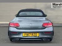 Used Mercedes C220 AMG line 168 HP (123 kW) 2017 Grey Cabriolet