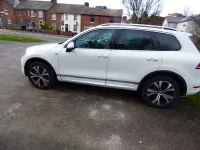 Używany VW Touareg R-line 245 KM (180 kW) 2013 Biały SUV