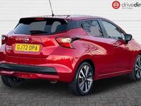 Used Nissan Micra Tekna 92 HP (67 kW) 2022 Red Hatchback