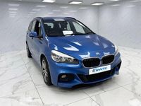 Used BMW 218 M Sport 150 HP (110 kW) 2016 Blue MPV