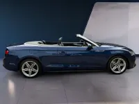 Used Audi A5 Cabriolet S-Line 190 HP (139 kW) 2017 Blue Cabriolet