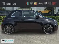 Used Fiat 500e La Prima 85 kW (116 HP) 2022 Black Hatchback