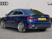 Used Audi A3 S-Line 147 HP (108 kW) 2025 Blue Sedan