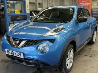 Used Nissan Juke S 115 HP (84 kW) 2018 Blue SUV