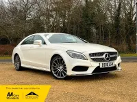Used Mercedes CLS350 AMG Line Premium 258 HP (189 kW) 2016 White Coupe