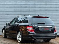 Used Mercedes C180 156 HP (114 kW) 2009 Black Estate