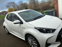 Used Toyota Yaris Hybrid 2021 White Hatchback