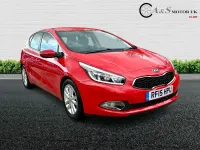 Used Kia Ceed 2015 Red Hatchback