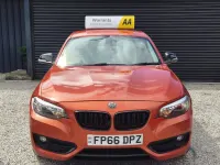 Used BMW 220 Sport Line 190 HP (139 kW) 2016 Orange Coupe