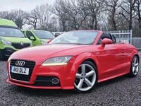Used Audi TT Roadster S-Line 2011 Red Cabriolet