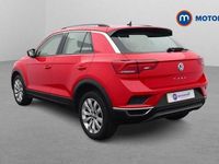 Used VW T-Roc SE 150 HP (110 kW) 2020 Red SUV