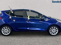 Used Ford Fiesta Titanium 125 HP (91 kW) 2020 Blue Hatchback