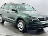 Used Skoda Karoq SE 116 HP (85 kW) 2018 Green SUV