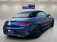 Used Mercedes C220 AMG Line Premium 194 HP (142 kW) 2019 Blue Cabriolet