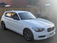 Used BMW 118 Sport Line 2012 White Hatchback