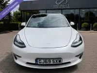 Used Tesla Model 3 Long Range AWD 254 kW (346 HP) 2019 White Sedan
