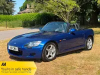 Used Honda S 2000 S 240 HP (176 kW) 2001 Blue Cabriolet