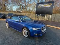 Begagnad Audi A5 Cabriolet Design 272 HK (200 kW) 2016 Blå Cab