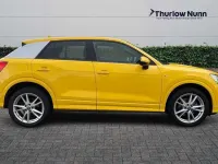 Used Audi Q2 S-Line 150 HP (110 kW) 2016 Yellow SUV