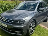 Used VW Tiguan R-line 150 HP (110 kW) 2020 Grey SUV