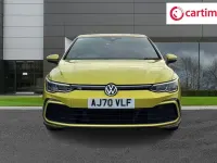 Used VW Golf VII R-line 150 HP (110 kW) 2021 Yellow Hatchback