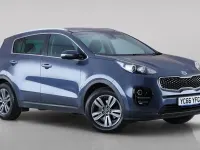Used Kia Sportage 116 HP (85 kW) 2017 Blue SUV