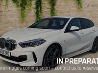 Used BMW 118 M Sport 134 HP (98 kW) 2023 White Hatchback