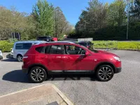 Used Nissan Qashqai N-TEC 117 HP (86 kW) 2013 Red SUV