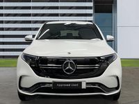 Used Mercedes EQC400 AMG line 300 kW (408 HP) 2022 White SUV