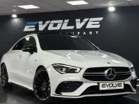 Used Mercedes CLA35 AMG Premium Plus 2021 White Coupe
