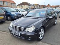 Used Mercedes C220 Avantgarde 147 HP (108 kW) 2007 Black Estate