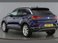 Used VW T-Roc SEL 150 HP (110 kW) 2019 Blue SUV