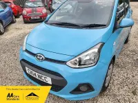 Used Hyundai i10 SE 86 HP (63 kW) 2014 Blue Hatchback