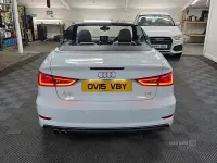 Used Audi A3 Cabriolet S-Line 184 HP (135 kW) 2015 White Cabriolet