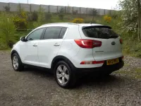 Begagnad Kia Sportage 115 HK (84 kW) 2012 Vit SUV