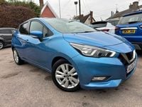 Used Nissan Micra Acenta 100 HP (73 kW) 2020 Blue Hatchback