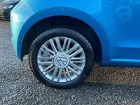 Used VW up! 65 HP (47 kW) 2021 Blue Hatchback