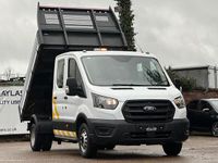 Used Ford Transit S 130 HP (95 kW) 2021 White Cabriolet