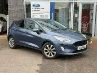 Used Ford Fiesta Trend 75 HP (55 kW) 2021 Chrome blue Hatchback