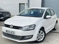 Used VW Polo SEL 2013 White Hatchback