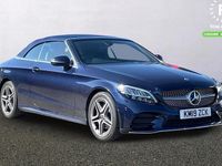 Used Mercedes C220 Active 200 HP (147 kW) 2019 Blue Cabriolet