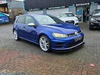 Used VW Golf VII R 2014 Blue Hatchback