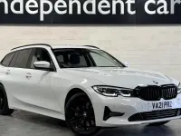 Used BMW 330e 292 HP (214 kW) 2021 White Estate