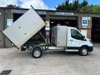 Used Ford Transit 130 HP (95 kW) 2021 White Van