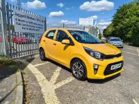 Used Kia Picanto 2023 Yellow Hatchback